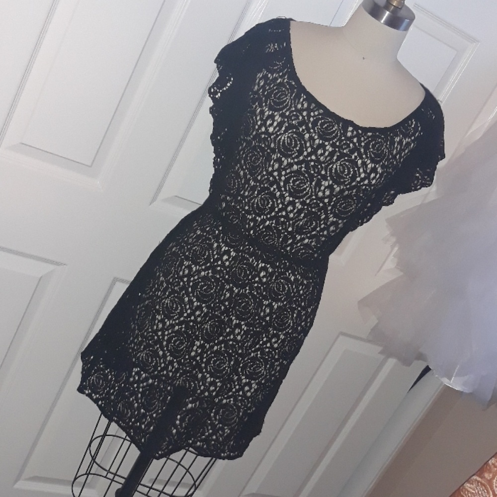Lu Lu Lame' Mini Dress
